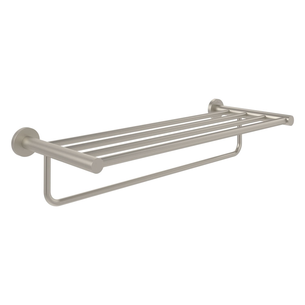 Cutout image of Villeroy & Boch Elements Tender Brushed Nickel 604mm Towel Rack